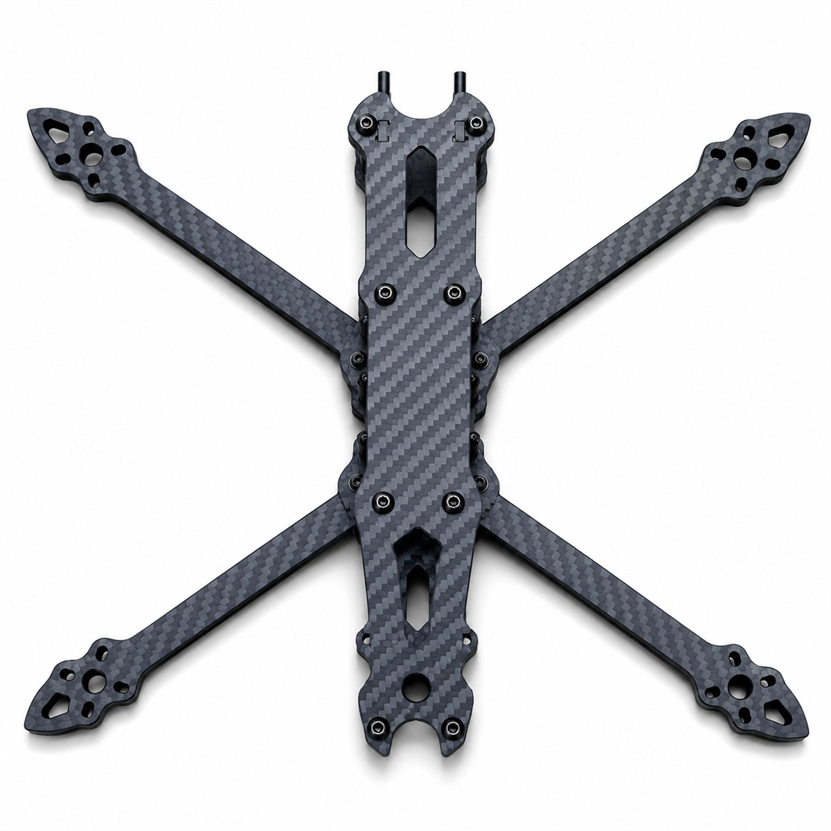 Assembled carbon fiber FPV drone frame
