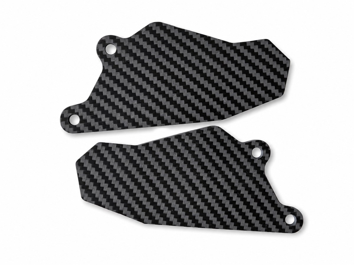 Custom CNC-machined carbon fiber component