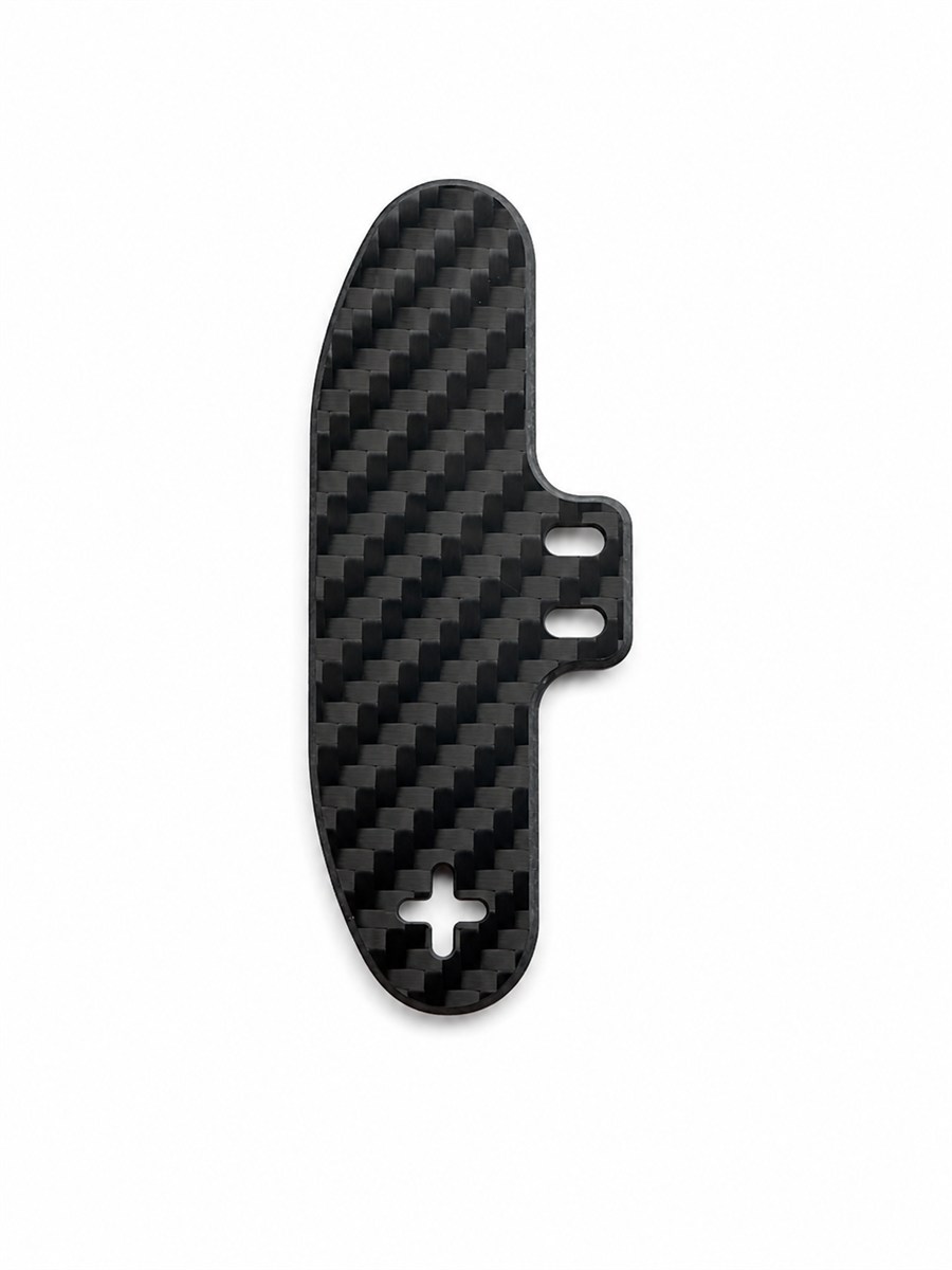 Custom CNC-machined carbon fiber component