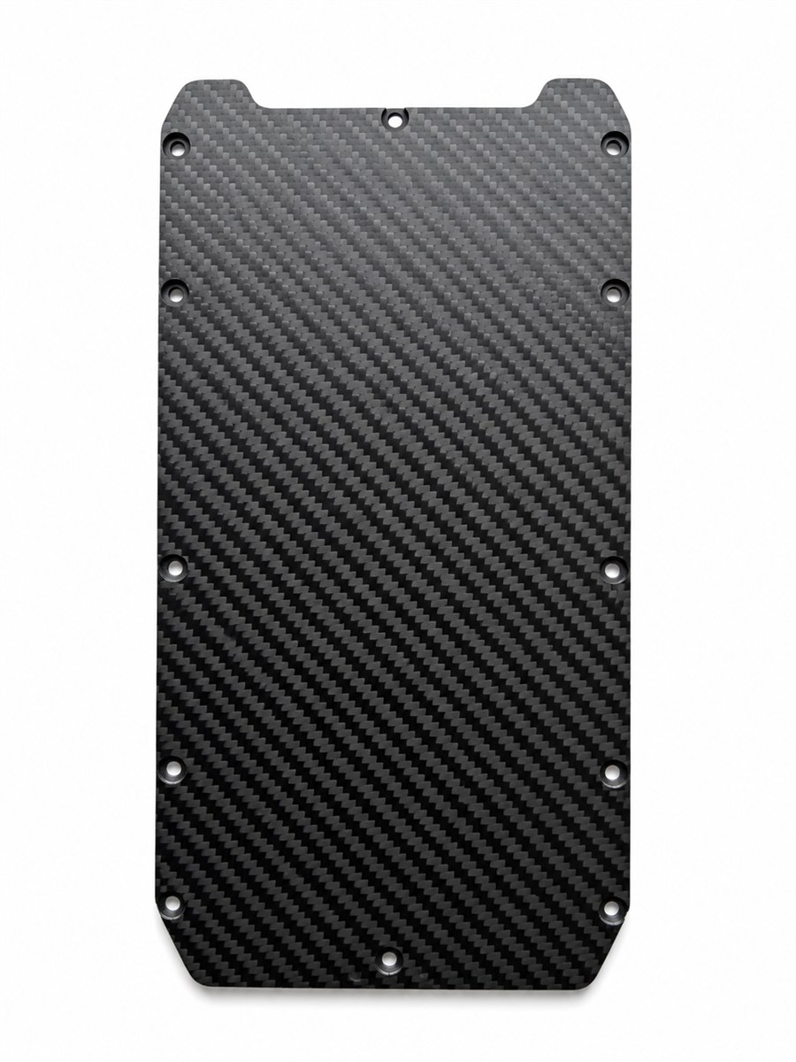 CNC machined carbon fiber part