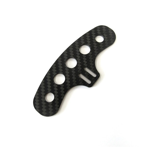 CNC machined carbon fiber part detail