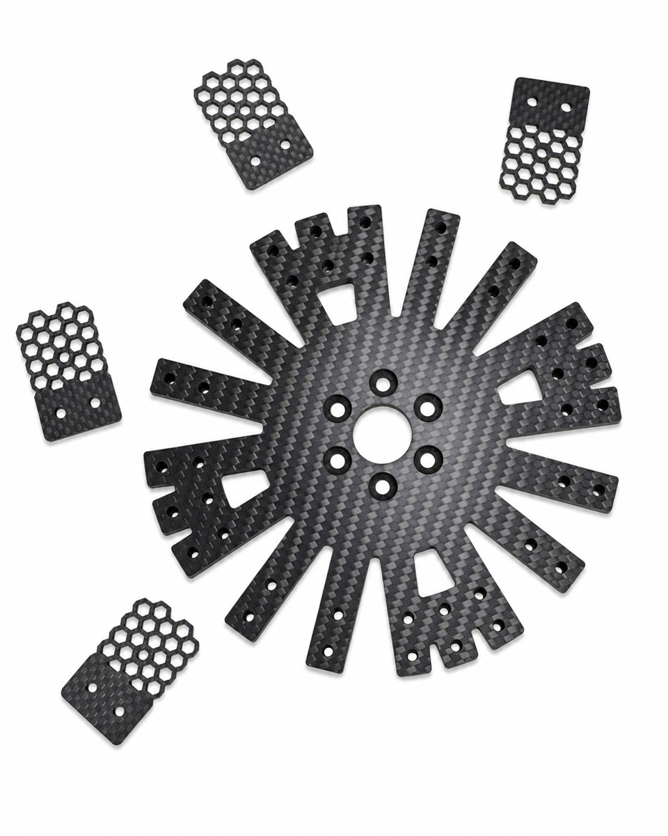 Custom carbon fiber part